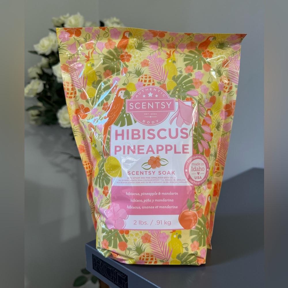Scentsy Soak Hibiscus Pineapple
